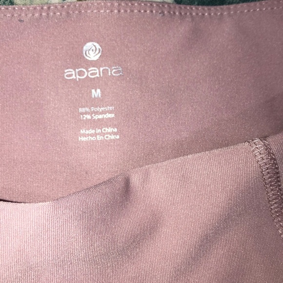 Apana size medium light pink lattice leggings - Picture 9 of 10